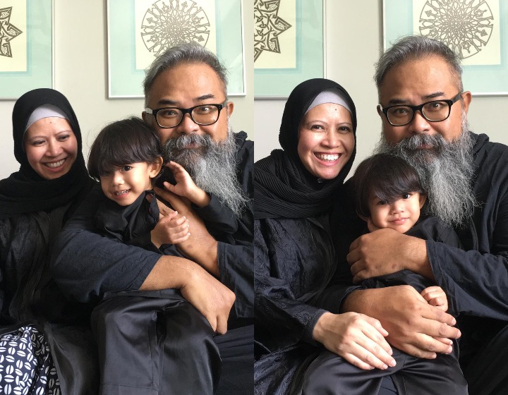 Muhammad Mahfuz and family