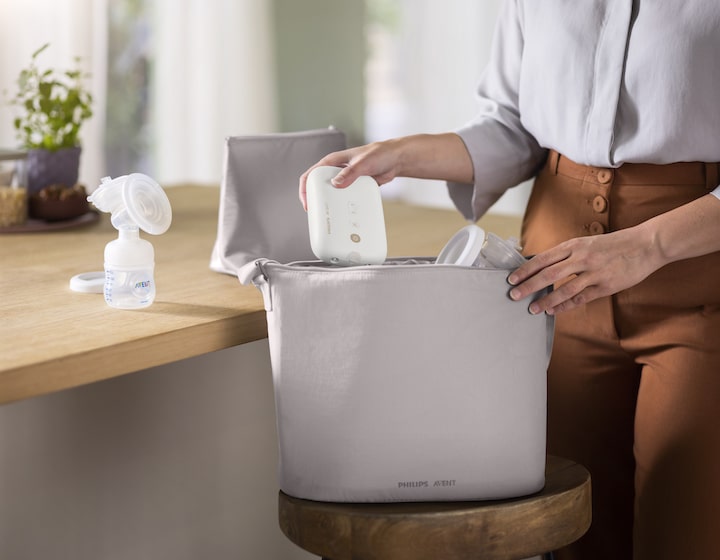 philips avent breast pump features