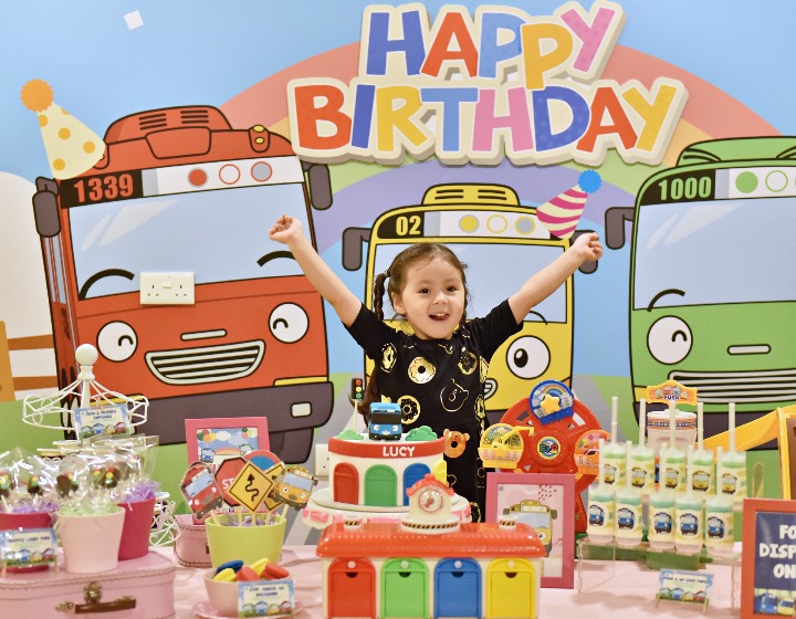 kids birthday party in singapore - Tayo Station indoor venue rental