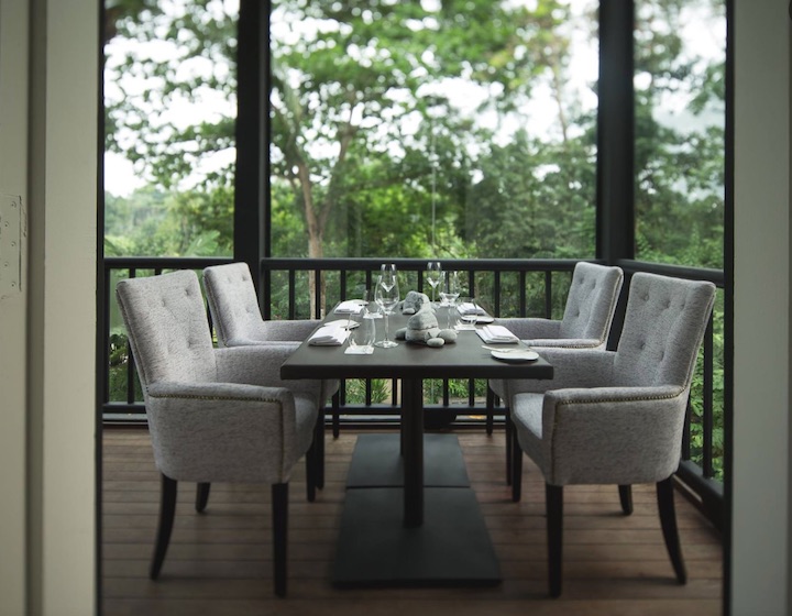 sinapore botanic gardens corner house dining