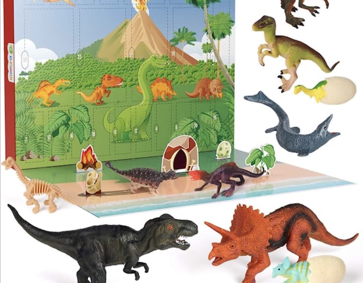Christmas Advent Calendars for Kids in Singapore 2020 - Dinosaur Advent Calender