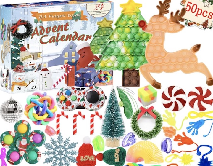 Christmas Advent Calendars for Kids in Singapore 2020 - Fidget Advent Calender