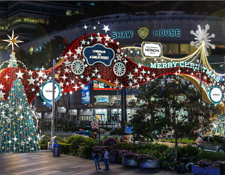 Orchard Road Christmas Light-up 2022 - Main Arch