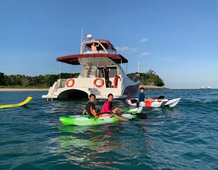 yacht rental singapore shimmering sea cruises kayaking and yacht