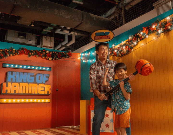 Changi Festive Village - The Modern World T3 Underground Carnival