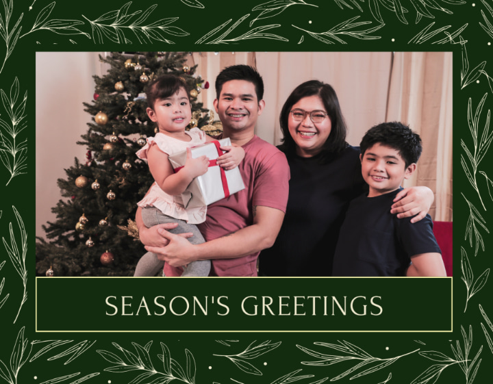 Christmas cards singapore - Canva