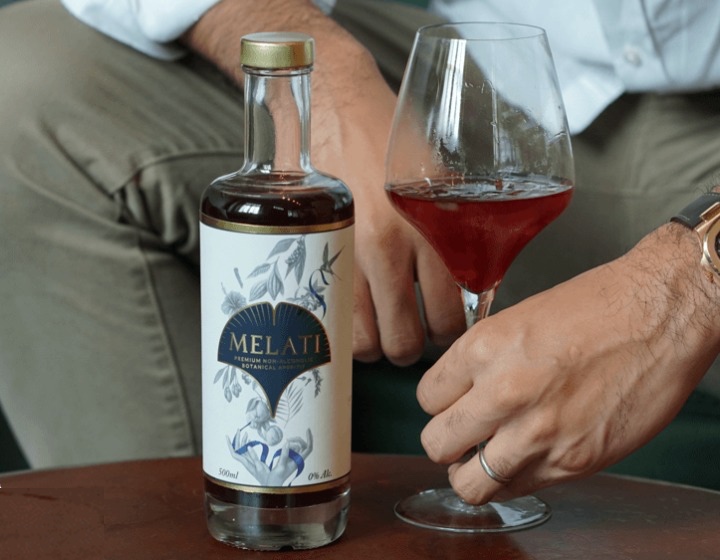 non-alcoholic beer - Melati non-alcoholic aperitif