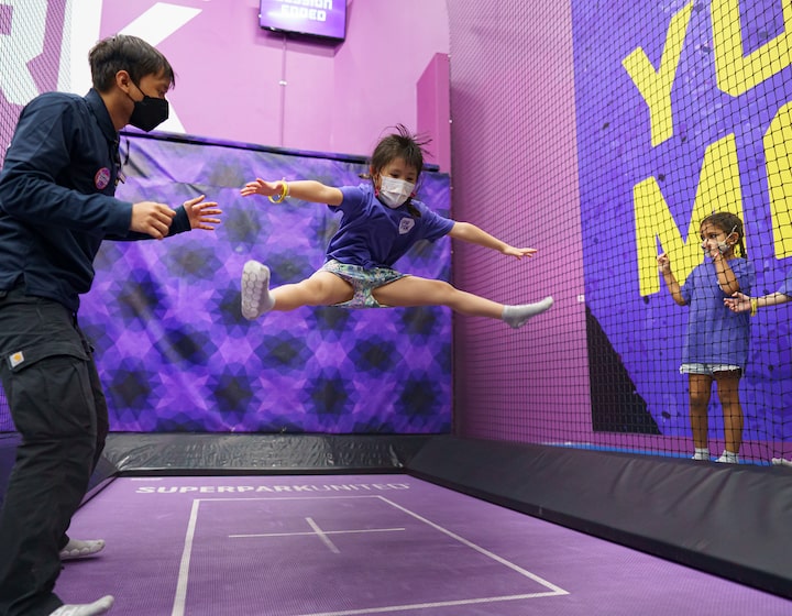 best trampoline parks singapore superpark kids camps