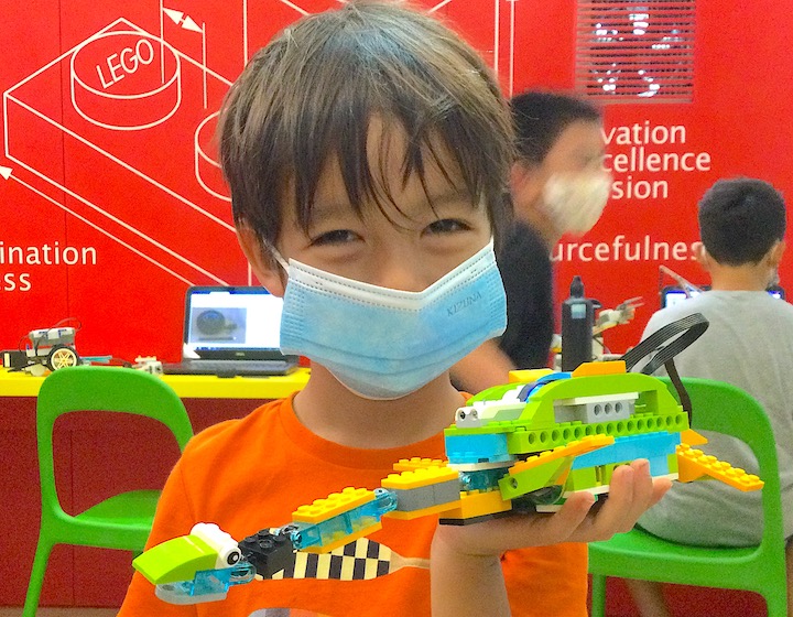March school holiday camps singapore - Children's Worklab Lego Robotics camp
