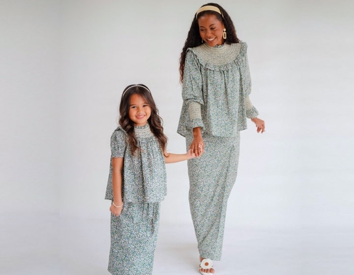 Petit Moi baju kurung kids hari raya petit moi