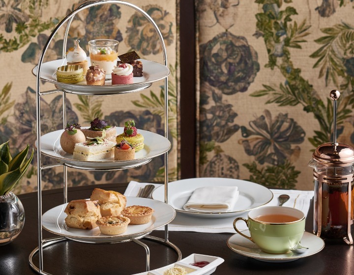 high tea singapore - Tea Lounge, Regent Hotel Singapore