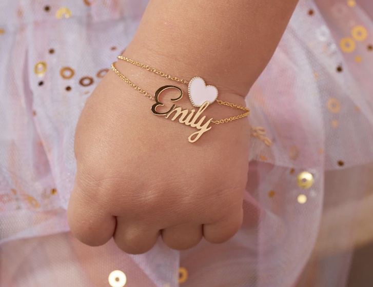 baby 100 day celebration gift gold jewelry