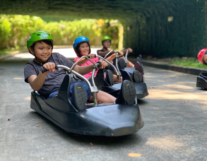 skyluge Kids' birthday party in Singapore