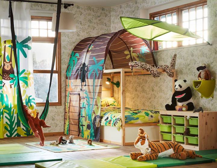 Bunk Beds Singapore IKEA Loft Bed kids tent
