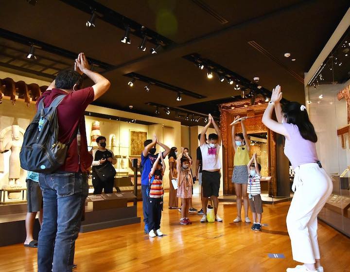 free museum singapore – Indian Heritage Centre Kids Participating in Activity