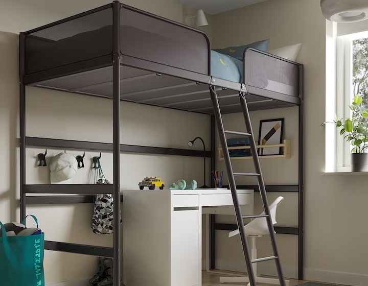 bunk bed singapore high loft bed IKEA TUFFING