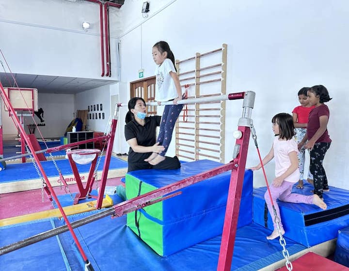 gymnastics for kids gymnastics classes singapore asia gymnastics & dance academy 