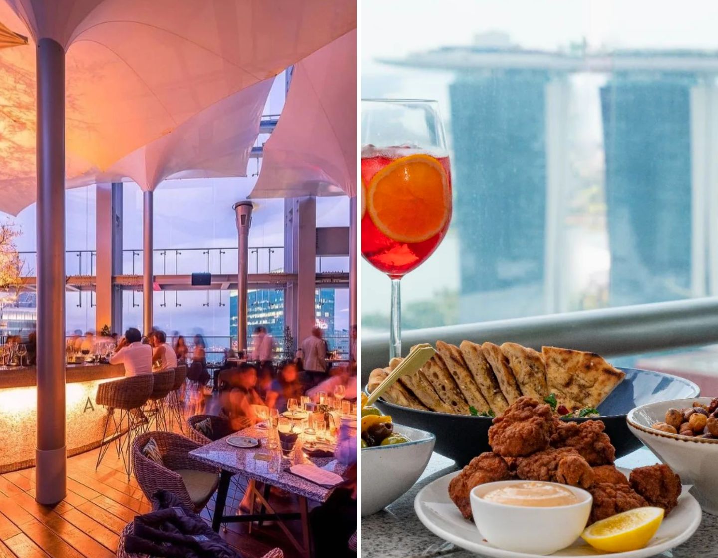 Artemis Grill: rooftop bar singapore