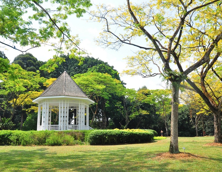 singapore botanic gardens - bandstand