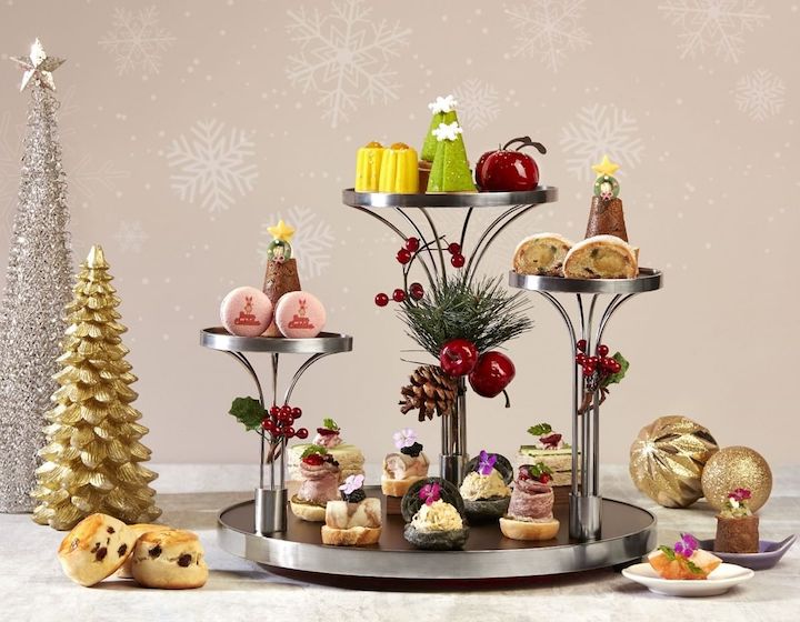 festive afternoon tea high tea singapore fullerton