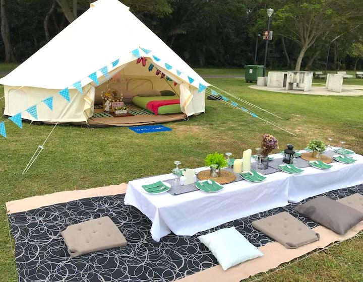 glamping singapore glamping kaki singapore