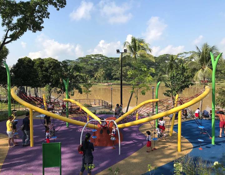 big outdoor playground singapore marsiling park woodlands town garden