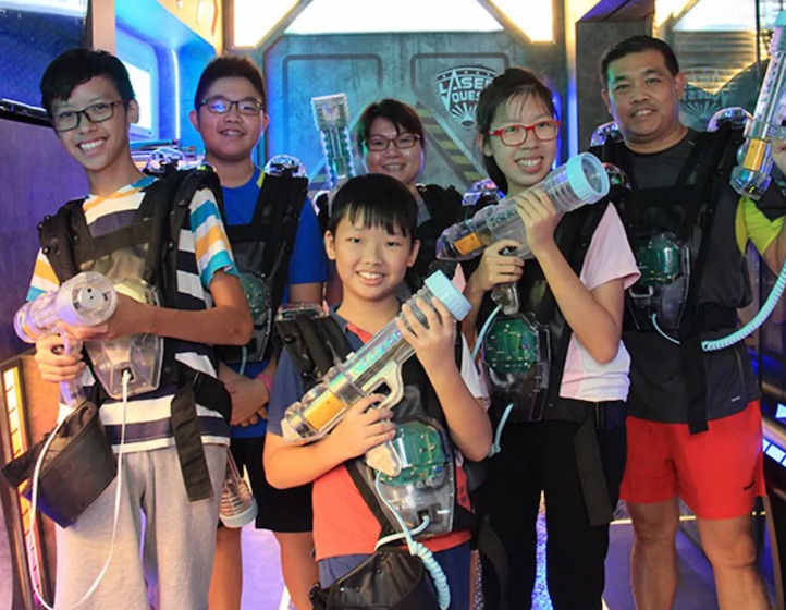 laser tag singapore - HomeTeam Bedok