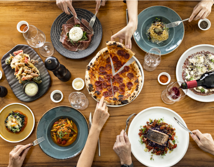 Italian restaurants singapore - il Cielo voco Orchard Singapore