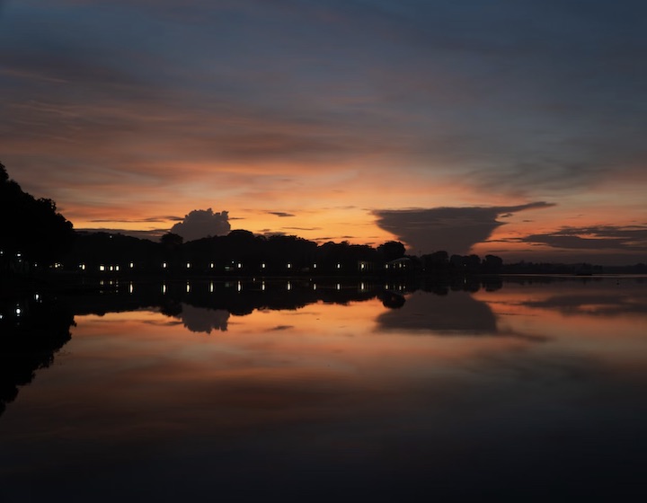 sunet singapore sunrise singapore Lower Seletar Reservoir Park