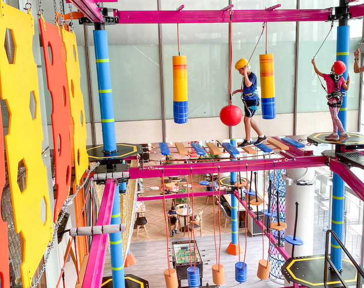 X-SCAP8 is a new indoor playground