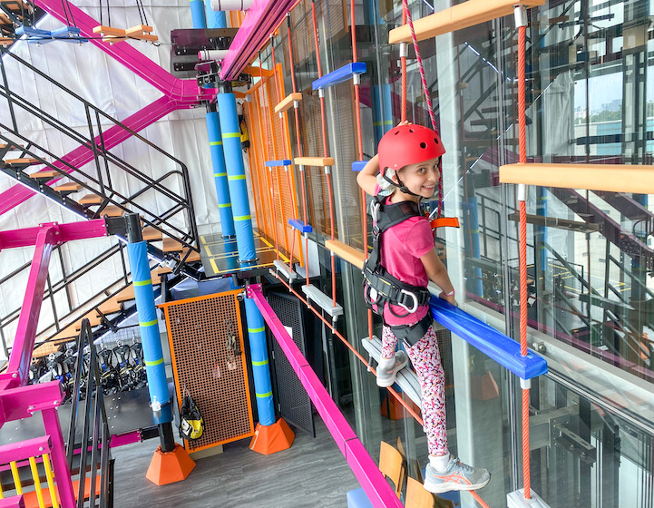 high element course X-SCAP8 is a new indoor playground singapore