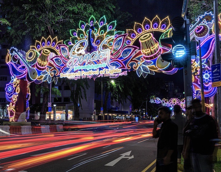 Deepavali Events & Activities Singapore - Little India 2022 Deepavali Light-Up