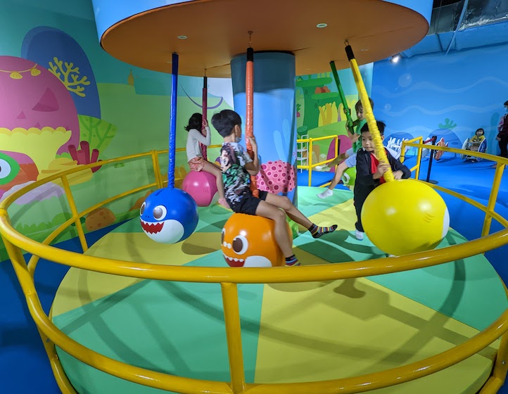 Photo ops galore at Pinkfong World Adventure swings