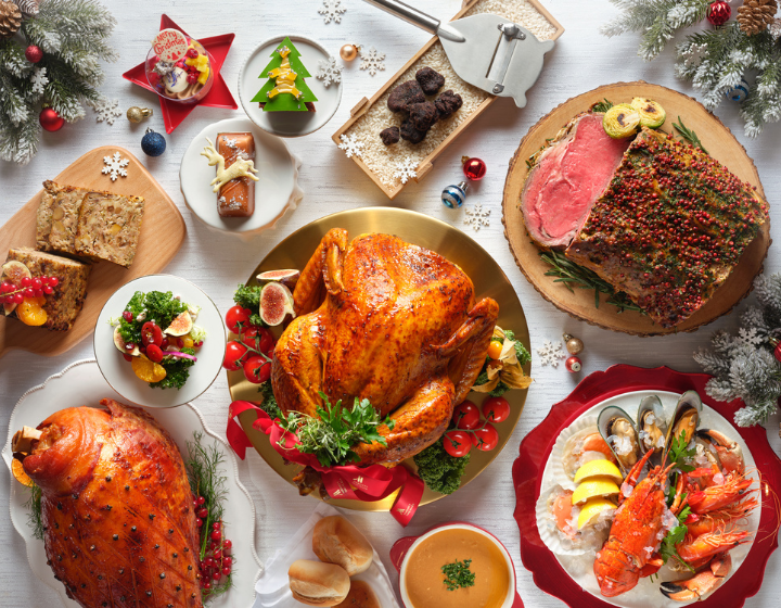christmas buffets and feasts at Marriot Tang Plaza Crossroads Buffet