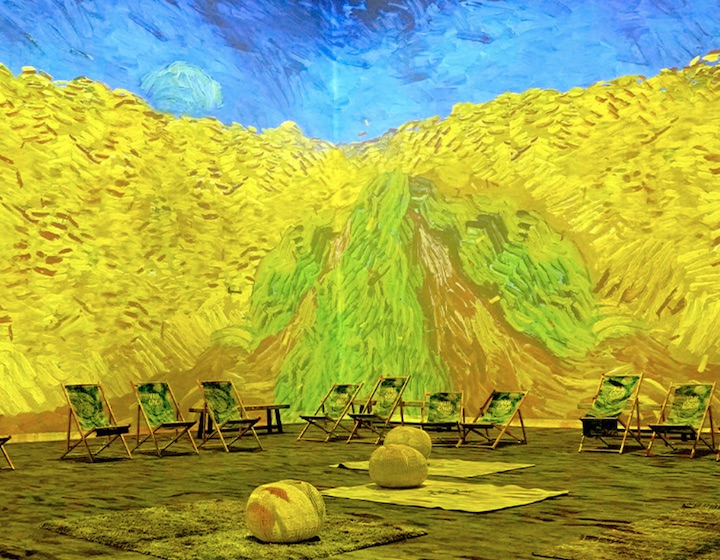 Immersive Van Gogh Exhibition in Singapore is a fun kids activity in singapore