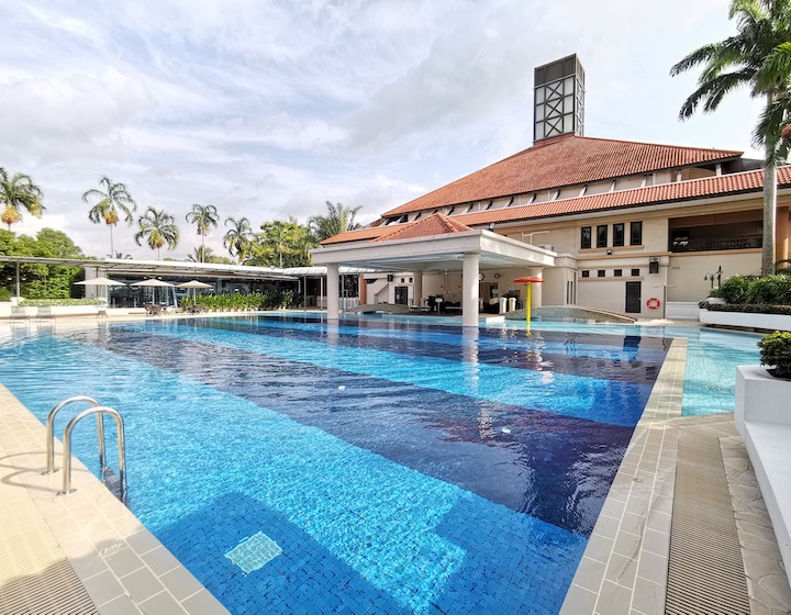 chalet in singapore aranda country club swimming pool