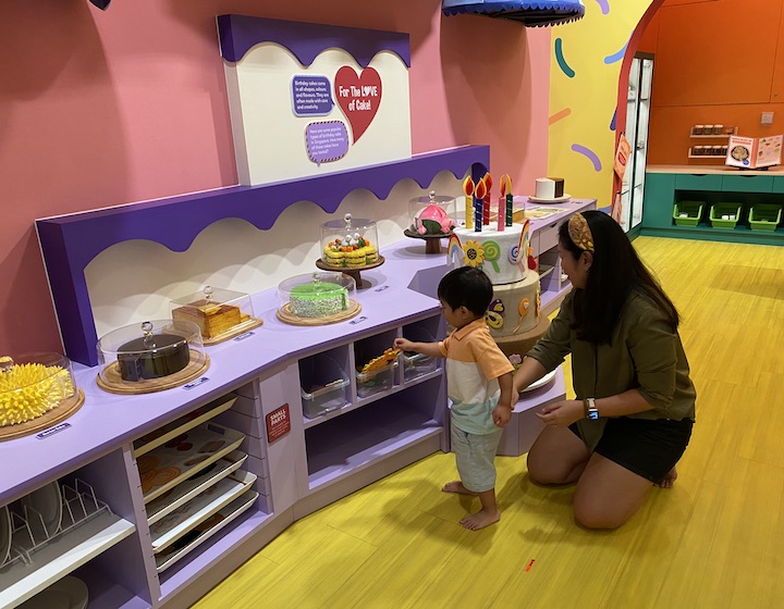 children's museum Singapore birthday bash mom and child