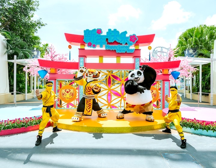 Chinese New Year activities 2023 in Singapore at Universal Studios