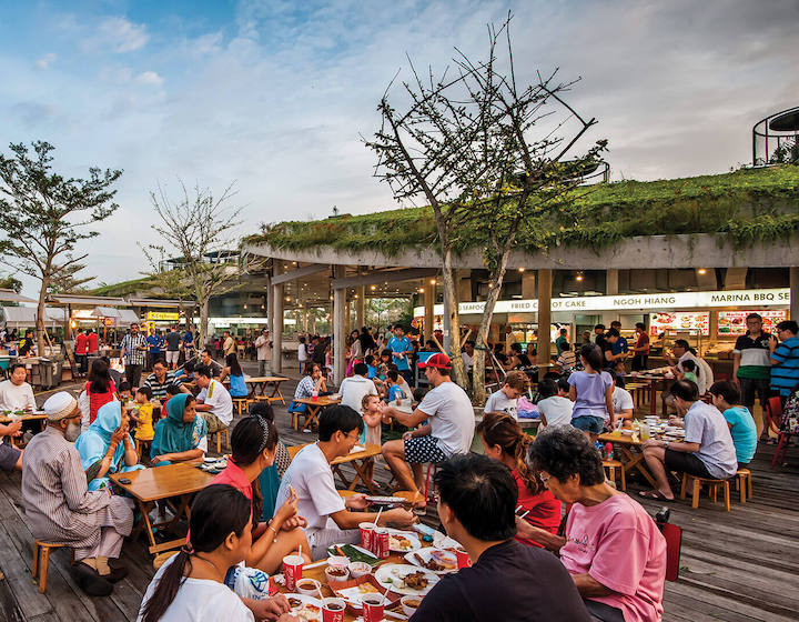 Satay by the Bay at Gardens by the Bay Food Hall