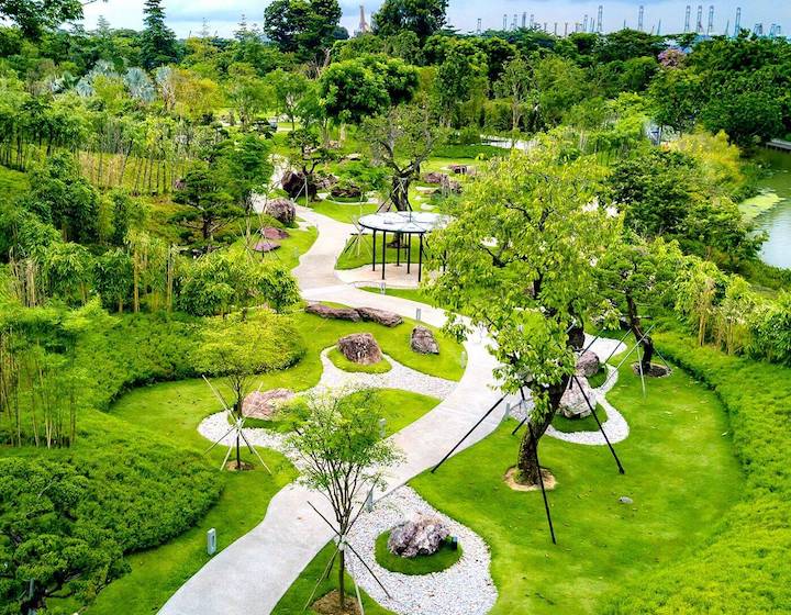 Serene Garden at Gardens by the Bay