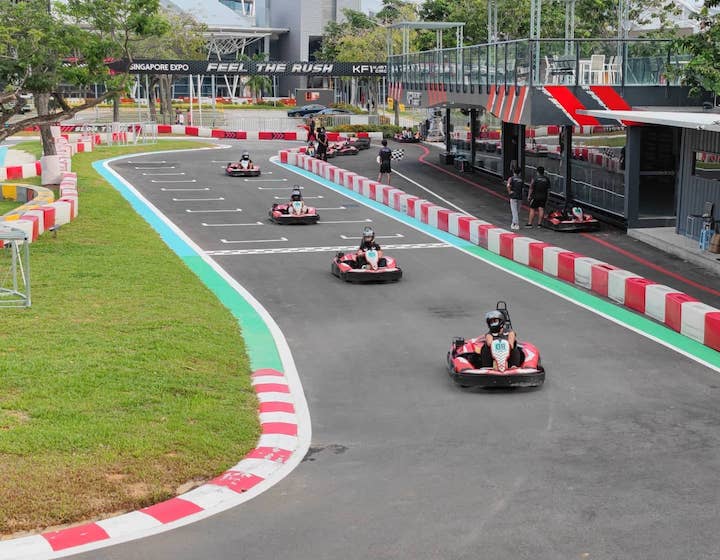 Go-Karting in Singapore at KF1 Karting Circuit Expo 