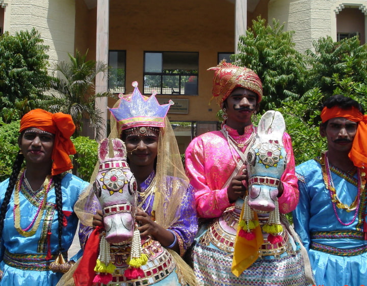 Pongal 2023 Singapore - Poi Kal Kuthirai Attam dancers