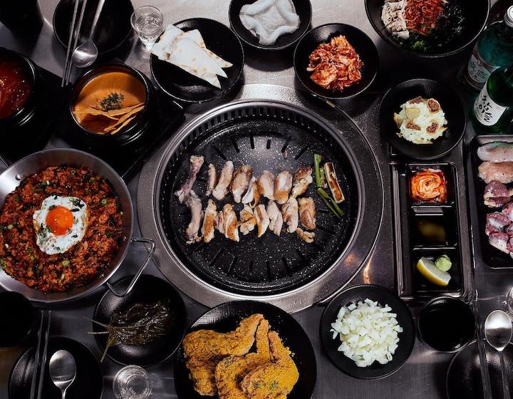 best korean bbq restaurant singapore dakga chicken korean bbq kimchi fried rice