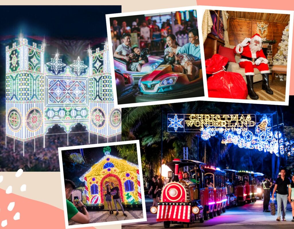 Christmas Wonderland at Gardens by the Bay 2023: Magical Fairground & Christmas Train, Santa, 'Snow' and More