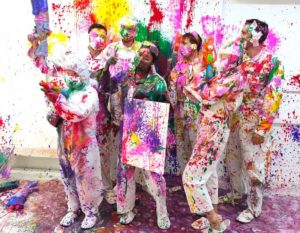 Fun team bonding activity Singapore Splat Paint House - Image Credit: Splat Paint House via Facebook