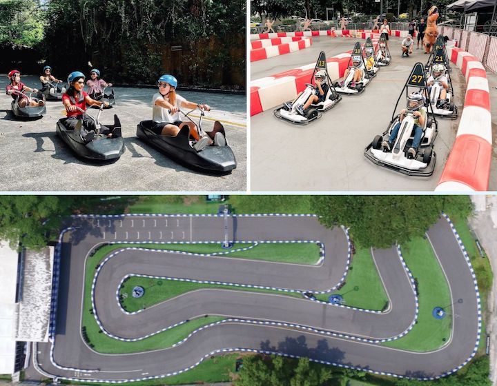 Discover the world with electric go-karts