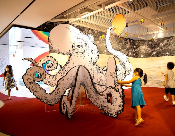 Conversations with an Octopus Children's Biennale at National Gallery Singapore
