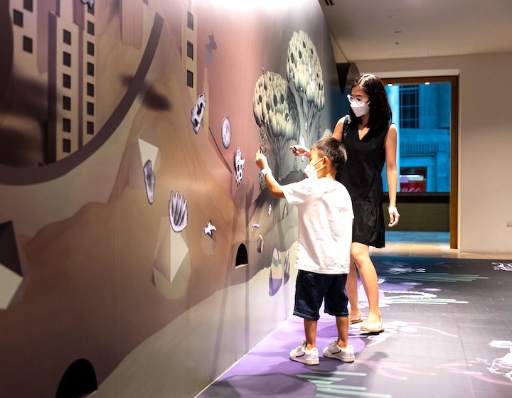 Mural Play at Keppel Art Centre at National Gallery Singapore