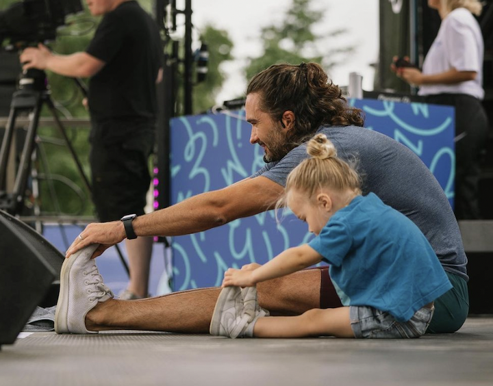 Joe's top tips to lead a healthier life as a family, his favourite SG foods and how he's on a mission to help others with their physical and mental health. 