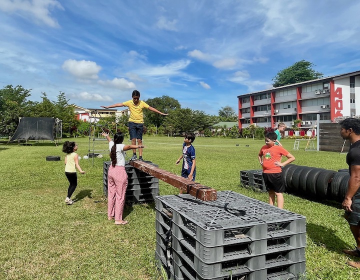 special needs school in singapore - sped school - all hands together kids outdoors